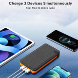 SunCore Solar Powerbank – 4 Panels, 3 USB Outputs