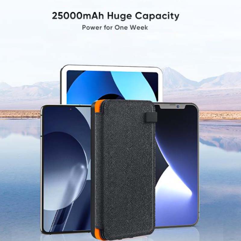 SunCore Solar Powerbank – 4 Panels, 3 USB Outputs