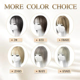 Kalsten | Natural Hairpiece with Bangs for Women