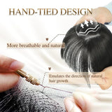 Kalsten | Natural Hairpiece with Bangs for Women