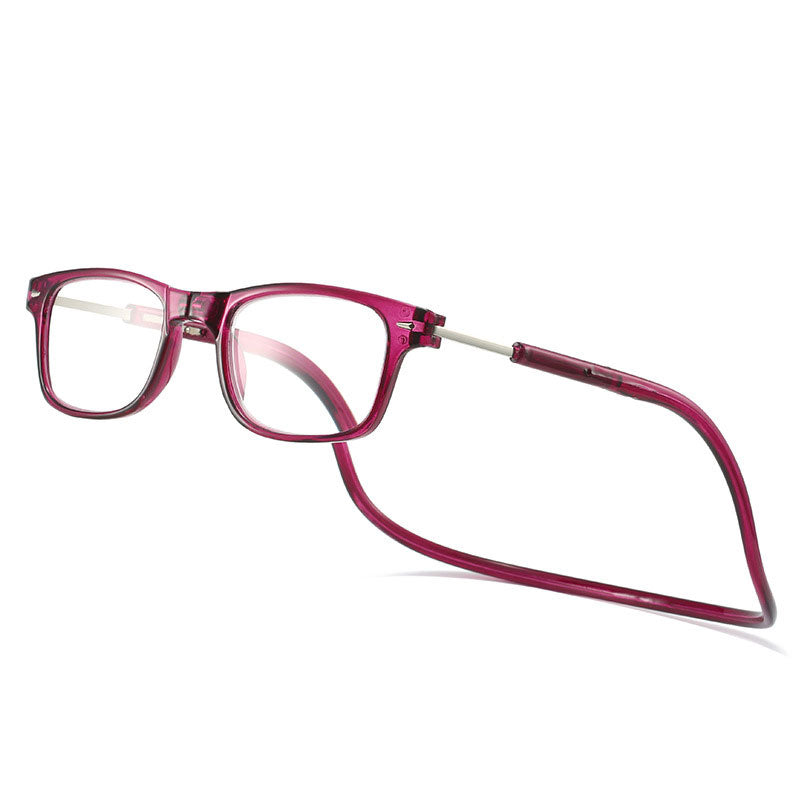 Magnetic Reading Glasses – Blue Light Filter, +1.0 to +4.0 Diopter & Neck Cord