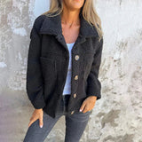 Enhanced Product Title: **Dion™ Women's Short Wool Blazer with Notched Lapels - Stylish and Warm Outerwear** 

This title includes relevant keywords and a clear description to improve visibility and appeal in Google Shopping searches.