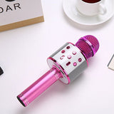 Wireless Karaoke Microphone – Bluetooth, 5W Stereo Speaker & 1200mAh Battery