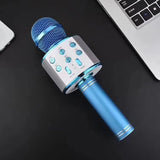 Wireless Karaoke Microphone – Bluetooth, 5W Stereo Speaker & 1200mAh Battery