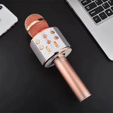 Wireless Karaoke Microphone – Bluetooth, 5W Stereo Speaker & 1200mAh Battery
