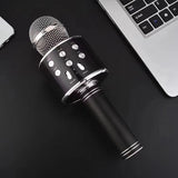 Wireless Karaoke Microphone – Bluetooth, 5W Stereo Speaker & 1200mAh Battery