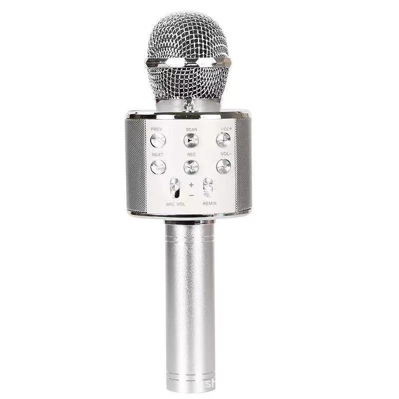 Wireless Karaoke Microphone – Bluetooth, 5W Stereo Speaker & 1200mAh Battery