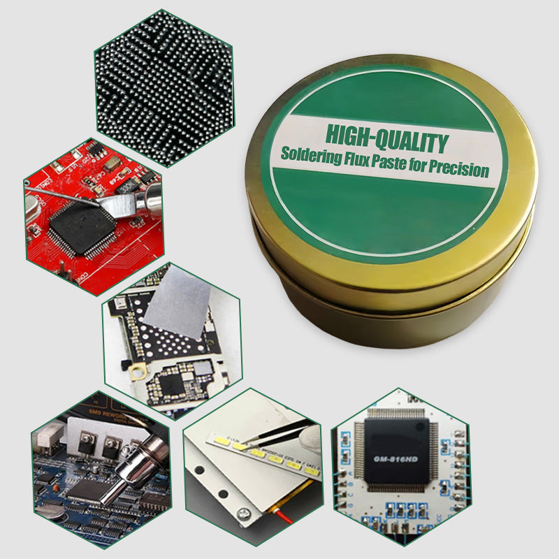 Solder Flux Paste – Non-Corrosive, No-Clean Residue-Free & Precision Soldering