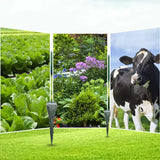 Solar Mole & Rodent Repellent Stake – Waterproof, Vibration Deterrent & 100ft Range
