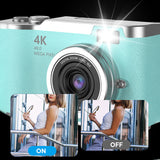 Kalsten | 4K HD Flip-Screen Digital Camera