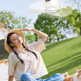 Ceiling Fan with LED Light and Remote Control