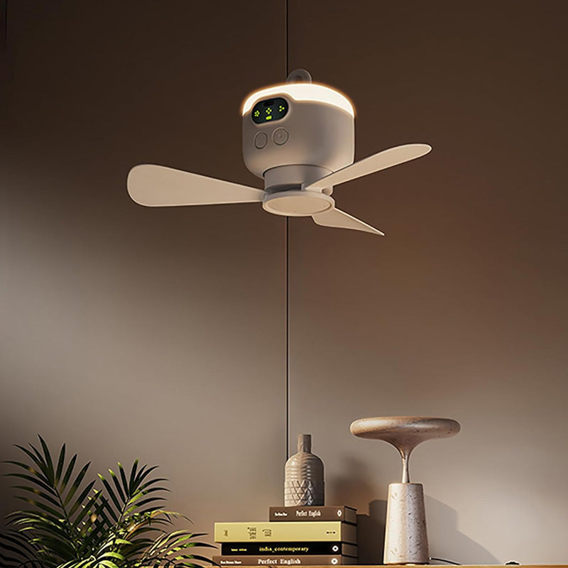 Ceiling Fan with LED Light and Remote Control