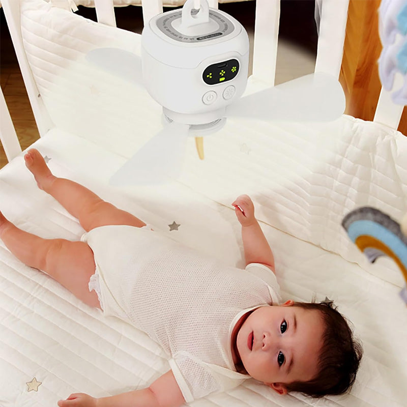 Ceiling Fan with LED Light and Remote Control