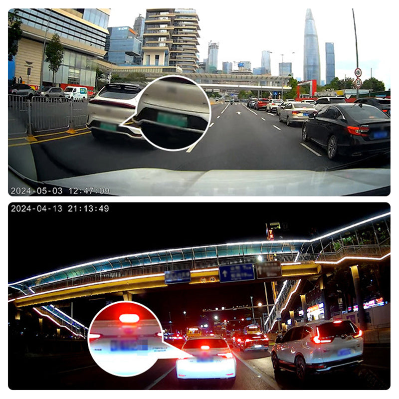 4G Dash Cam – Dual Front & Cabin Lens, 1080p HD, Night Vision & Remote Live View