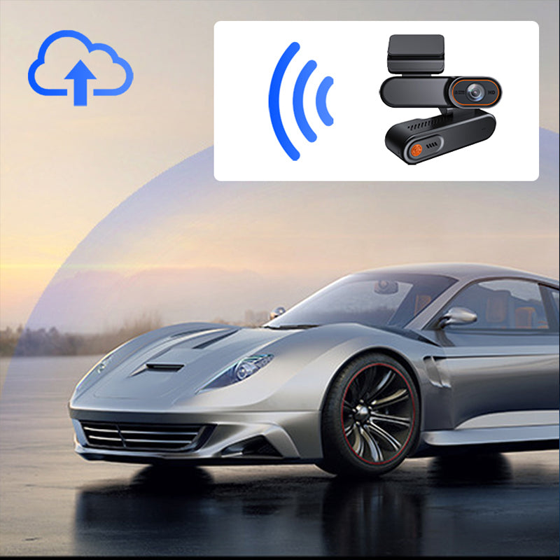 4G Dash Cam – Dual Front & Cabin Lens, 1080p HD, Night Vision & Remote Live View