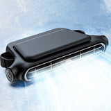 Car Headrest Fan – Dual Turbine, 3-Speed & 3000mAh Rechargeable