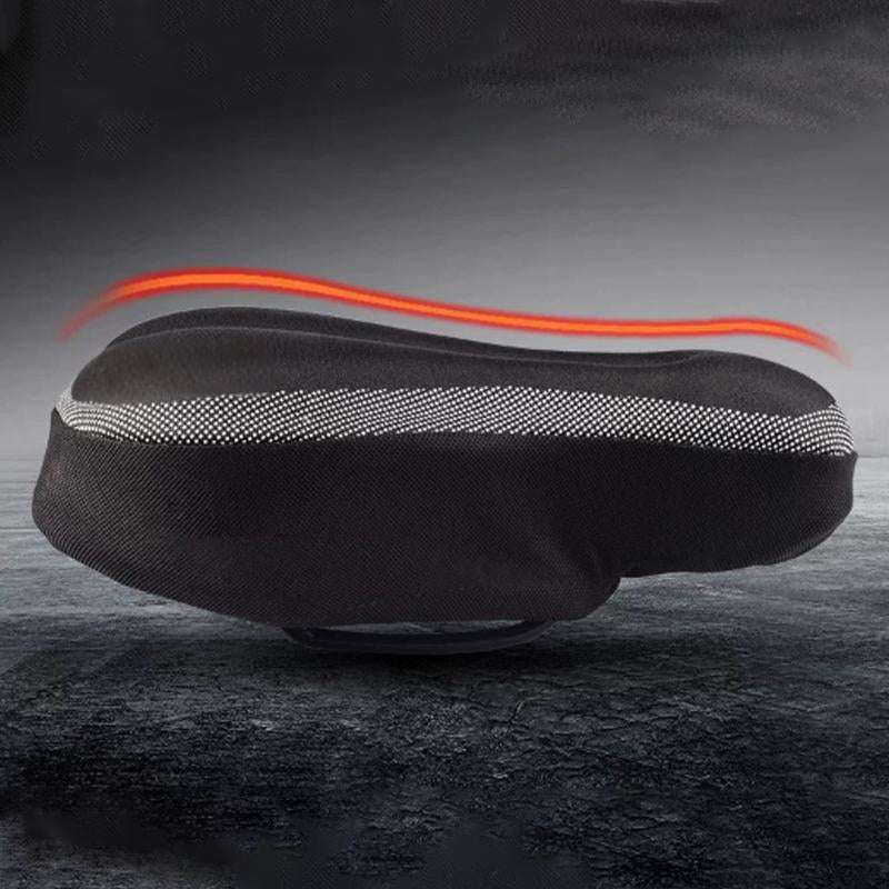Ergonomic Bike Saddle – Pressure-Relief Foam, 29.5×17 cm & Ventilation Channel