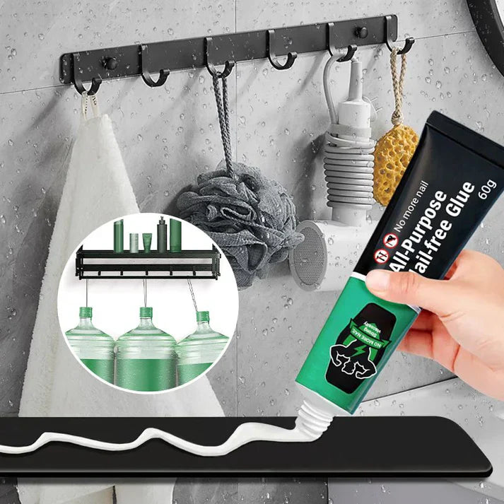 Optimized Product Title: "Universeller Nagelfreier Montagekleber - 2er Set für einfache, schadenfreie Befestigung ohne Bohren" 

This title includes relevant keywords while maintaining clarity and appeal for potential customers.