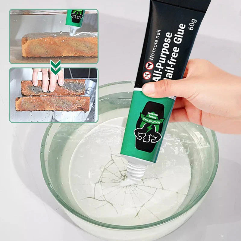 Optimized Product Title: "Universeller Nagelfreier Montagekleber - 2er Set für einfache, schadenfreie Befestigung ohne Bohren" 

This title includes relevant keywords while maintaining clarity and appeal for potential customers.