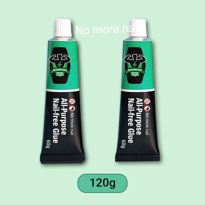 Optimized Product Title: "Universeller Nagelfreier Montagekleber - 2er Set für einfache, schadenfreie Befestigung ohne Bohren" 

This title includes relevant keywords while maintaining clarity and appeal for potential customers.