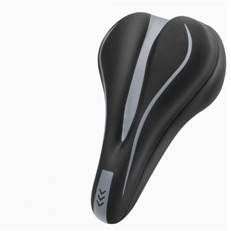 Bike Saddle Cover – Memory Foam & Silicone Gel, Waterproof Non-Slip