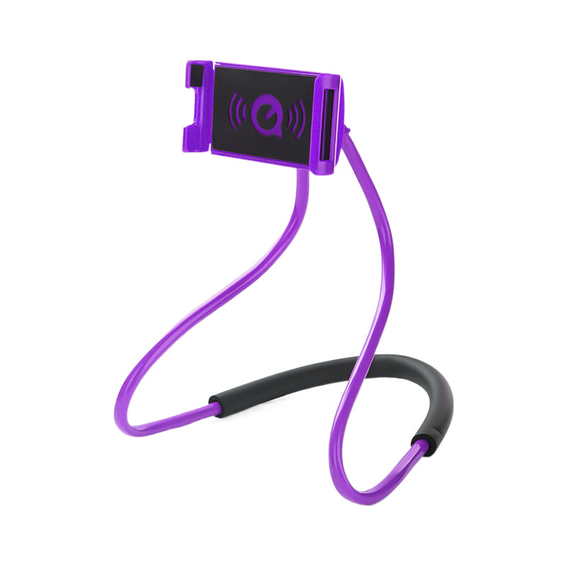 Adjustable Neck Phone Holder – Hands-Free, 60cm Flexible & EVA Foam Padding