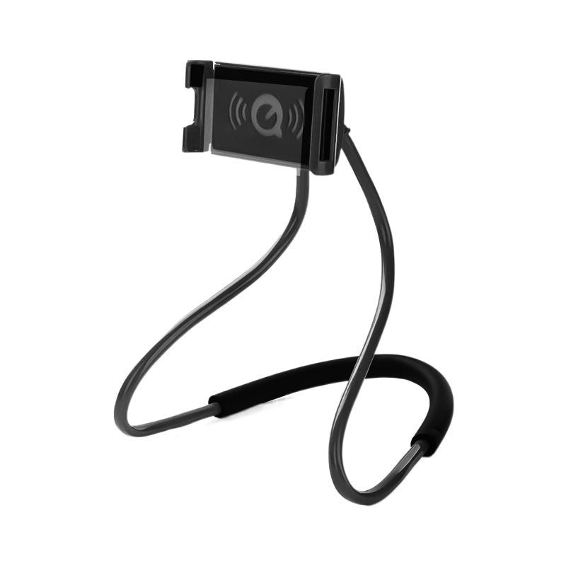 Adjustable Neck Phone Holder – Hands-Free, 60cm Flexible & EVA Foam Padding