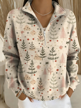Enhanced Product Title: "Damen Merry Christmas Langarmoberteil mit festlichem Print – Bequemes Weihnachtsoberteil für die Feiertage" 

This title includes relevant keywords while maintaining clarity and appeal for potential customers.