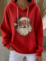 Enhanced Product Title: "Damen Santa Claus Print Freizeit Hoodie - Festive Christmas Sweatshirt for Women" 

This title includes relevant keywords for better visibility in Google Shopping while clearly describing the product.