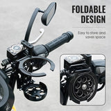 Foldable Bike Water Bottle Cage – Aluminum Alloy, Anti-Drop Lock & Universal Fit