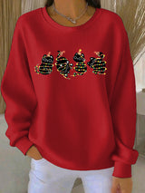 Optimized Product Title: "Damen Weihnachtsdruck Freizeit Sweatshirt - Festliches Design, Bequem & Stylisch für die Feiertage" 

This title includes relevant keywords for better visibility and highlights key features to attract potential buyers.