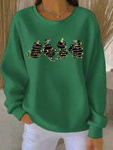 Optimized Product Title: "Damen Weihnachtsdruck Freizeit Sweatshirt - Festliches Design, Bequem & Stylisch für die Feiertage" 

This title includes relevant keywords for better visibility and highlights key features to attract potential buyers.