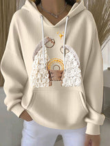 Optimized Product Title: "Damen Weihnachts Hoodie mit Jesus Geburt Design - Festlicher Christlicher Pullover für Damen" 

This title includes relevant keywords while providing a clear description of the product, making it more appealing for Google Shoppin