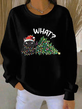 Optimized Product Title: "Damen Weihnachts Sweatshirt mit Ripp-Rundhalsausschnitt – Festlicher Pullover für die Feiertage" 

This title includes relevant keywords while enhancing clarity and appeal for potential buyers.