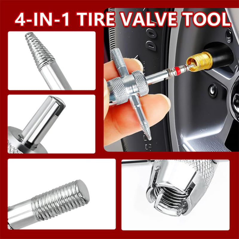 Tire Valve Tool Set - Fast Valve Replacement