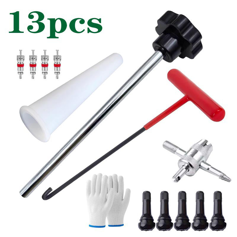 Tire Valve Tool Set - Fast Valve Replacement