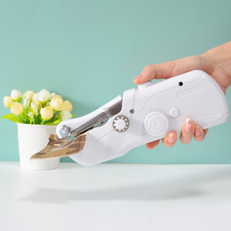 Portable Handheld Sewing Machine – Electric, 3 Speeds & Cordless Design