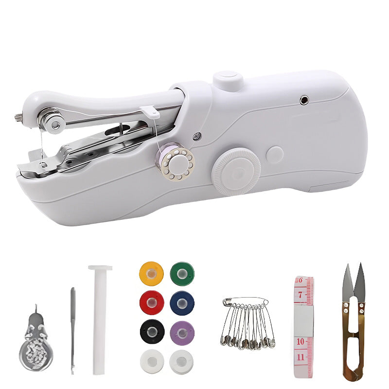 Portable Handheld Sewing Machine – Electric, 3 Speeds & Cordless Design