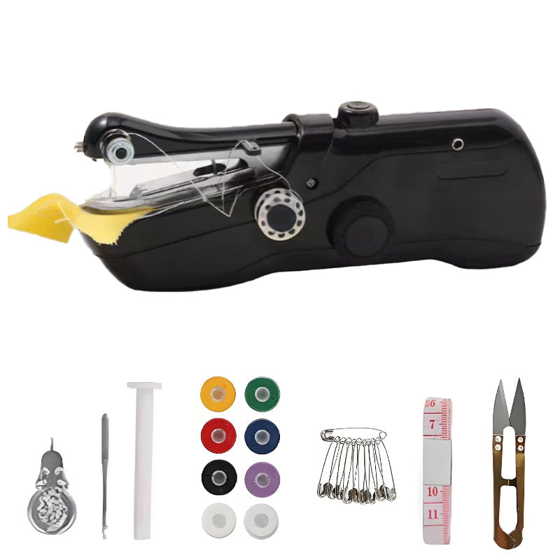 Portable Handheld Sewing Machine – Electric, 3 Speeds & Cordless Design