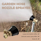 Adjustable Copper Spray Nozzle – Swirl Chamber Mist, 360° Lock & 14mm Thread