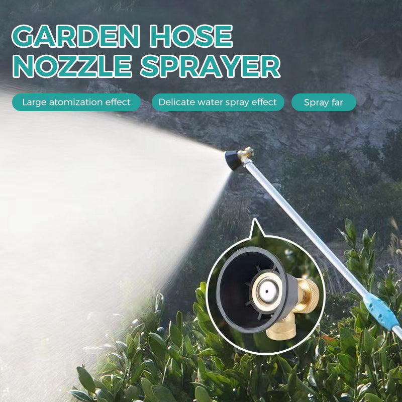 Adjustable Copper Spray Nozzle – Swirl Chamber Mist, 360° Lock & 14mm Thread