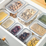 Fridge Storage Container Set – 3-Piece with Drain Tray, Airtight, Stackable
