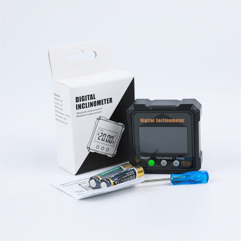 Digitaler Winkelmesser mit Magnetbasis IP54 – 360° Messbereich