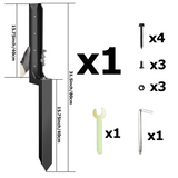 Fence Post Repair Kit – 11-Gauge Steel, H-Shape 80cm Anchor & No-Dig Install