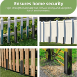 Fence Post Repair Kit – 11-Gauge Steel, H-Shape 80cm Anchor & No-Dig Install