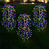 Solar Firework Garden Lights – 100/200 LEDs, IP55 Waterproof & 76cm Swaying Branches
