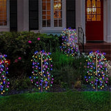Solar Firework Garden Lights – 100/200 LEDs, IP55 Waterproof & 76cm Swaying Branches