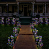 Solar Firework Garden Lights – 100/200 LEDs, IP55 Waterproof & 76cm Swaying Branches