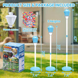 Kids Bubble Machine – 20,000 Bubbles/Min, Music & LED Light, USB Rechargeable