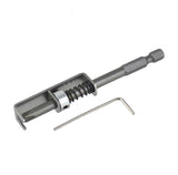 Spring-Loaded Screw Holder Drill Attachment – Steel, One-Handed & Universal Fit